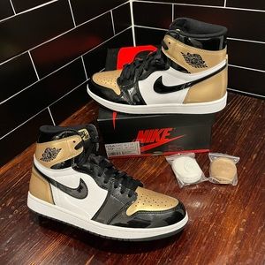 Air Jordan 1 Gold Toe Size 10.5 With Box 2018 Release NRG